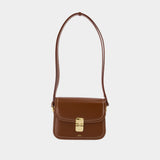 Sac À Bandoulière Grace Small - A.P.C. - Cuir - Marron
