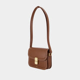 Sac À Bandoulière Grace Small - A.P.C. - Cuir - Marron