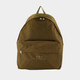 Sac À Dos Backstage - A.P.C. - Synthétique - Kaki