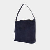 Sac Porté Épaule Vera Maxi - A.P.C. - Cuir - Bleu