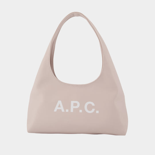 Sac Porté Épaule Baby Ninon - A.P.C. - Synthétique - Ivoire