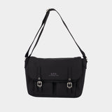Sac À Bandoulière Messenger Archive - A.P.C. - Synthétique - Noir