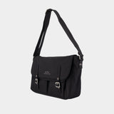 Sac À Bandoulière Messenger Archive - A.P.C. - Synthétique - Noir