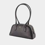 Sac Porté Épaule Paloma - A.P.C. - Cuir - Noir