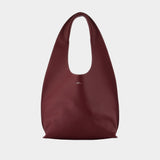 Sac Porté Épaule Le Neige Clou - A.P.C. - Cuir - Bordeaux