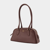Sac Porté Épaule Paloma Small - A.P.C. - Cuir - Bordeaux