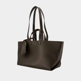 Sac Porté Épaule Le Drummer - A.P.C. - Cuir - Kaki