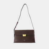 Sac Porté Épaule Simone - A.P.C. - Cuir - Marron