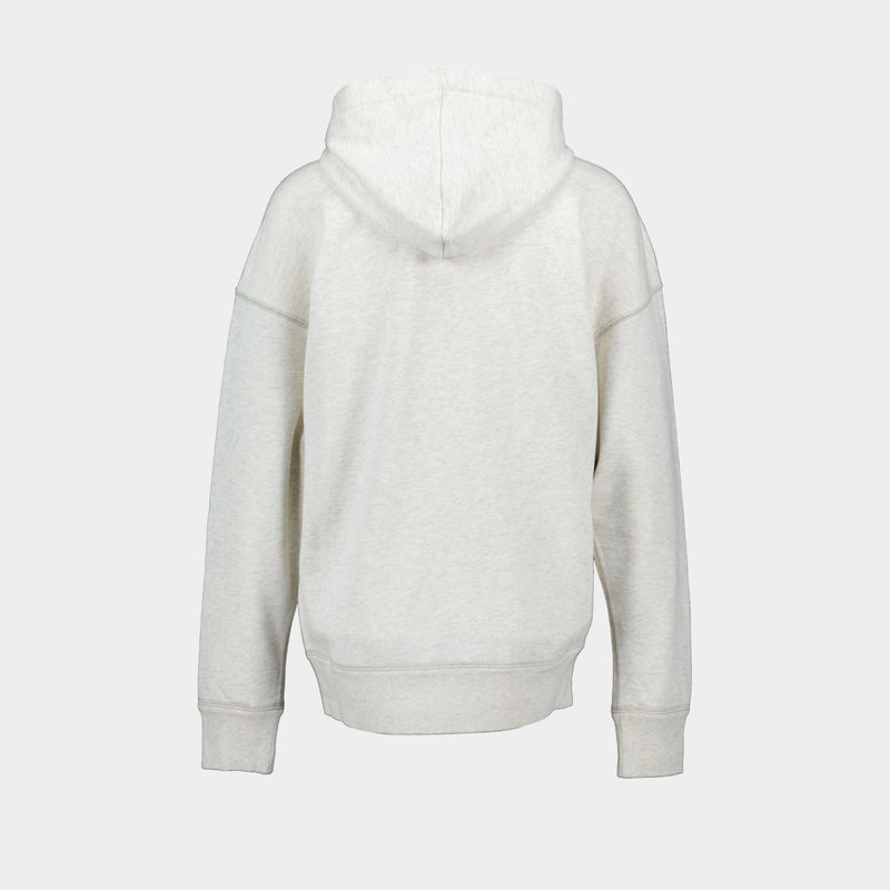 Hoodie Mansel Gz - Isabel Marant - Coton - Blanc