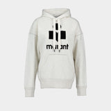 Hoodie Mansel Gz - Isabel Marant - Coton - Blanc