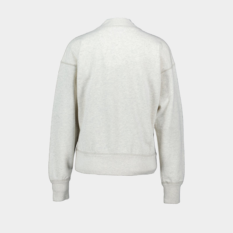 Hoodie Moby Gz - Isabel Marant - Coton - Blanc