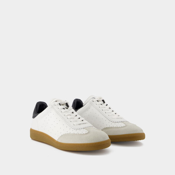 Sneakers Bryce - Isabel Marant - Cuir - Blanc