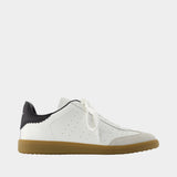 Sneakers Brycy Gz - Isabel Marant - Cuir - Blanc