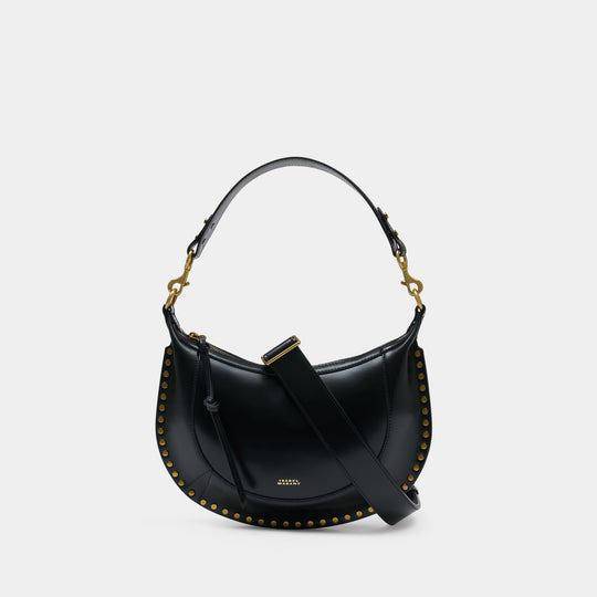 Sac Porté Épaule Naoko - Isabel Marant - Cuir - Noir