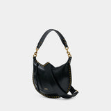Sac Porté Épaule Naoko - Isabel Marant - Cuir - Noir