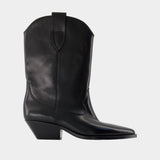 Bottes Duerto - Isabel Marant - Cuir - Noir