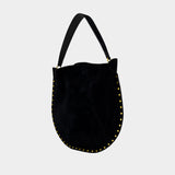 Sac Porté Épaule Oskan - Isabel Marant - Cuir - Noir