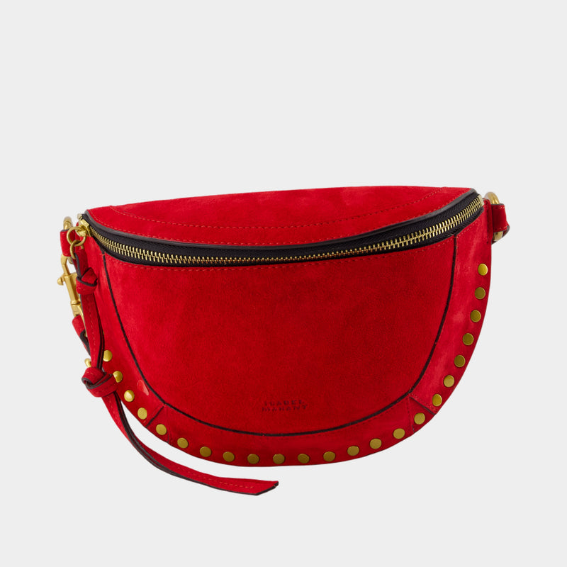 Sac Porté Épaule Skano Gz - Isabel Marant - Cuir - Rouge