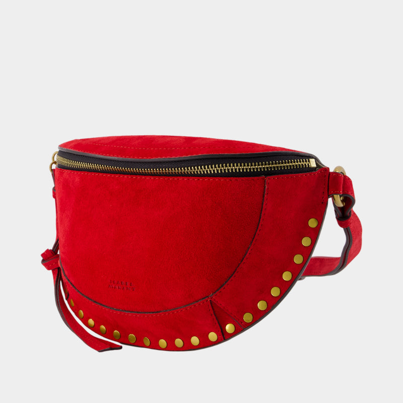 Sac Porté Épaule Skano Gz - Isabel Marant - Cuir - Rouge