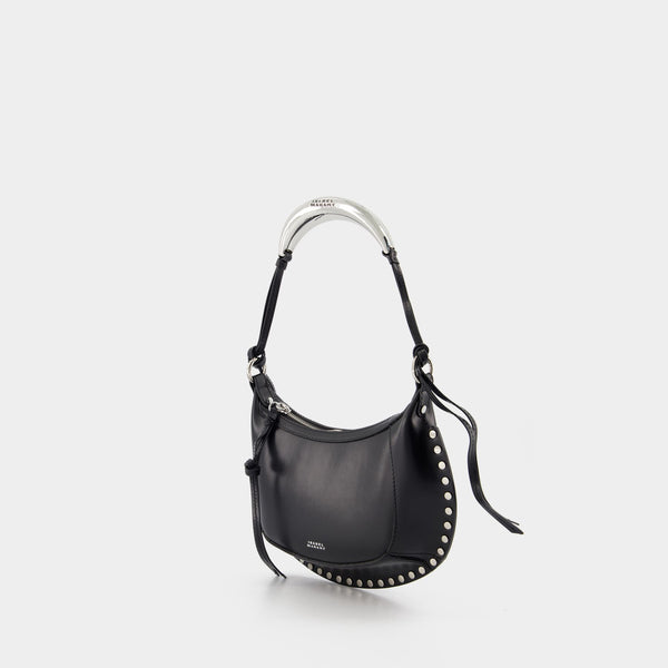 Sac À Main Oskan Moon - Isabel Marant - Cuir - Noir/Argenté