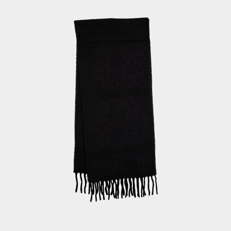 Écharpe Firny Gz - Isabel Marant - Laine - Noir