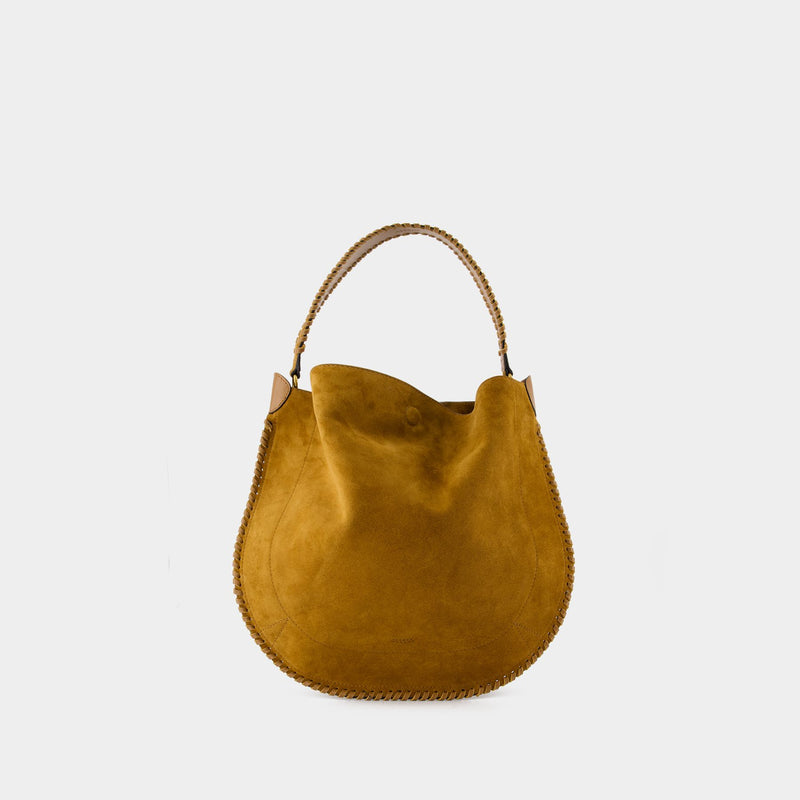 Sac À Main Oskan Soft - Isabel Marant - Cuir - Cognac