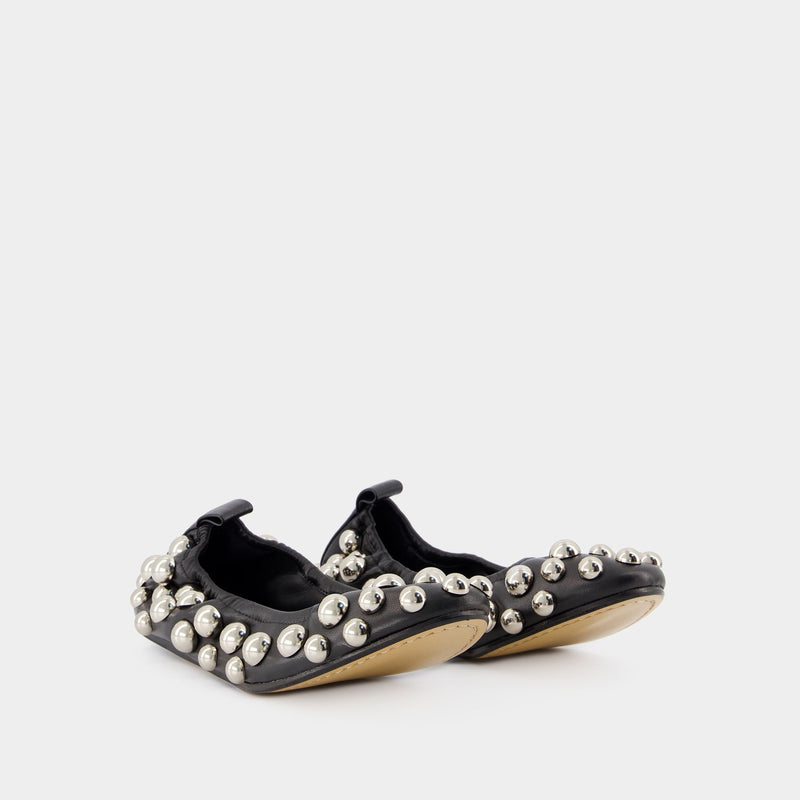 Ballerines Belna - Isabel Marant - Cuir - Noir