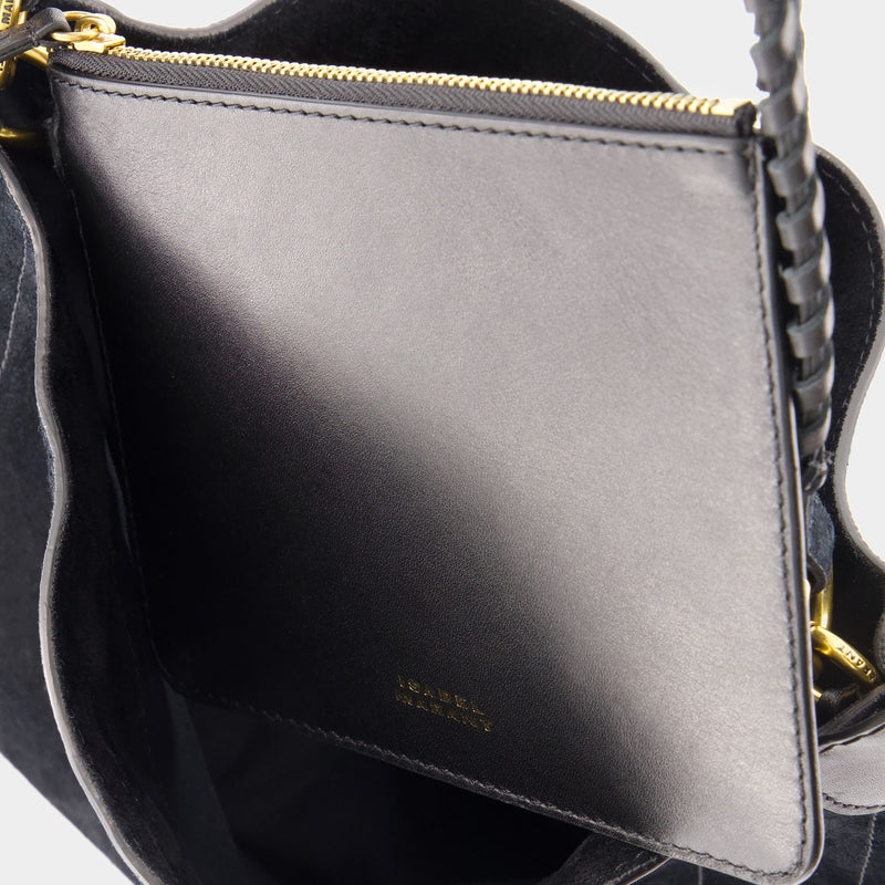 Sac À Main Oskan Soft - Isabel Marant - Cuir - Noir