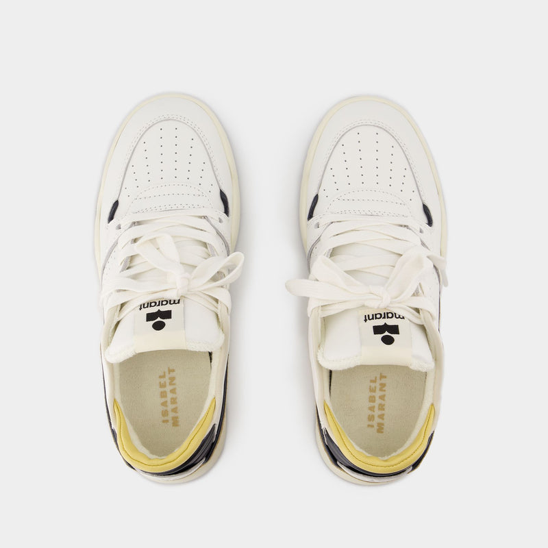 Sneakers Emree - Isabel Marant - Cuir - Jaune