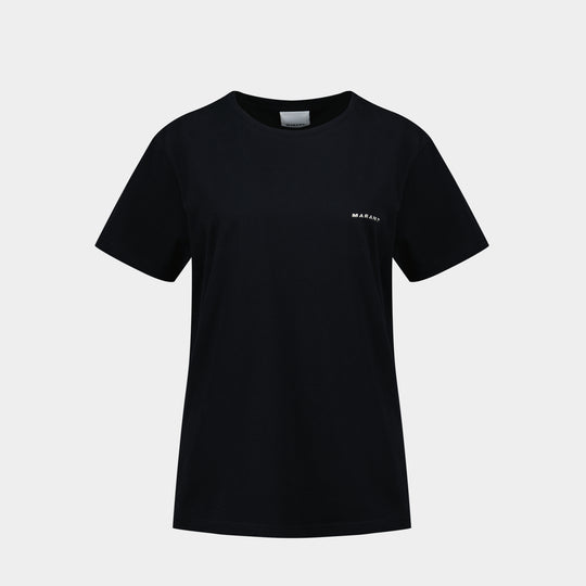 T-Shirt Zafferh Gz - Isabel Marant - Coton - Noir