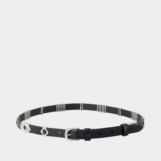 Ceinture Odena Gb - Isabel Marant - Cuir - Noir