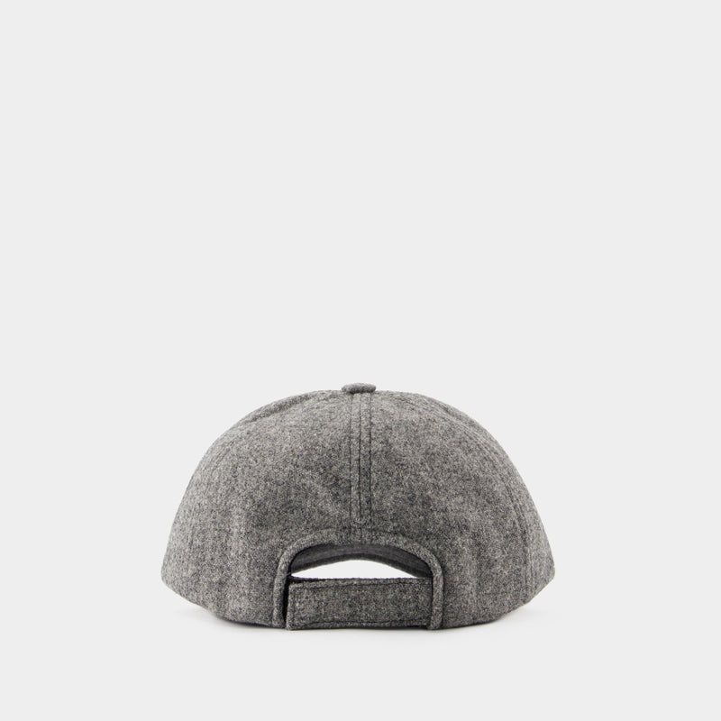 Casquette Tyron - Isabel Marant - Laine - Gris