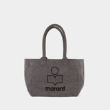 Sac Porté Épaule Yenky - Isabel Marant - Coton - Gris