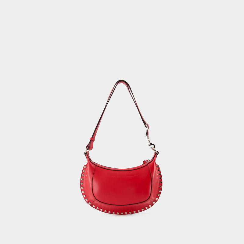 Sac À Bandoulière Oskan Moon Gd - Isabel Marant - Cuir - Rouge