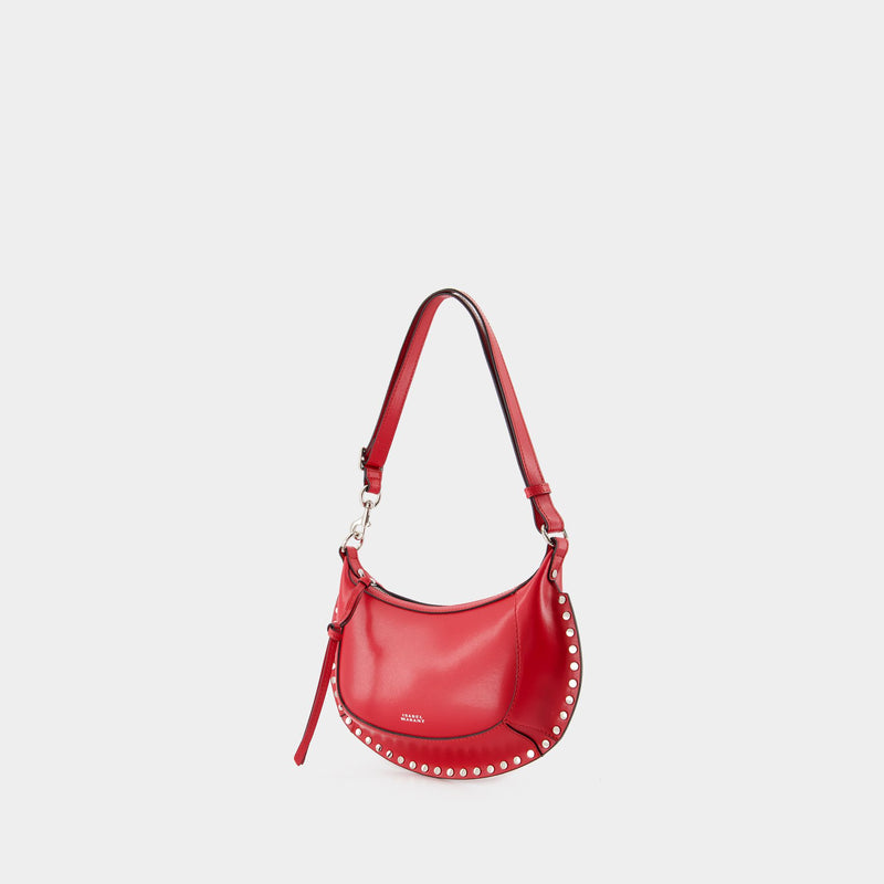 Sac À Bandoulière Oskan Moon Gd - Isabel Marant - Cuir - Rouge