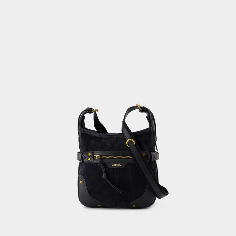 Sac À Bandoulière Sierra Hobo S Gd - Isabel Marant - Cuir - Noir