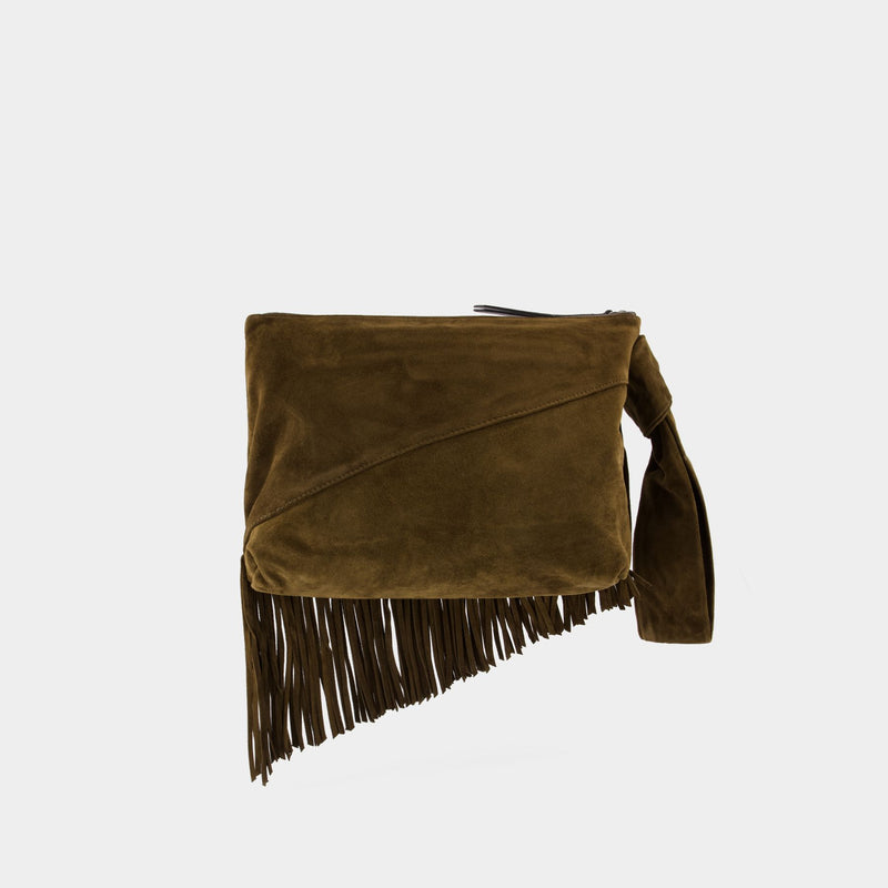 Pochette Faro Gd - Isabel Marant - Cuir - Métallique