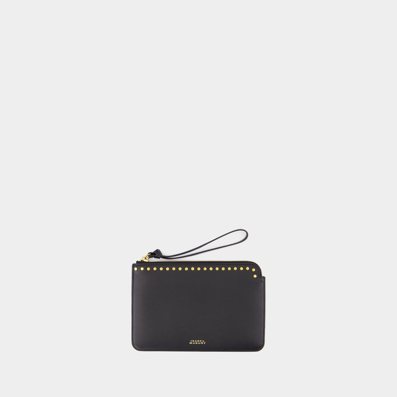 Pochette Gd - Isabel Marant - Cuir - Noir