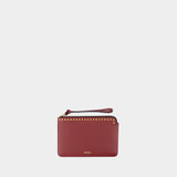 Pochette Gd - Isabel Marant - Cuir - Bordeaux