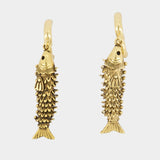 Boucles d'Oreilles Pendant Ga - Isabel Marant - Métal - Doré