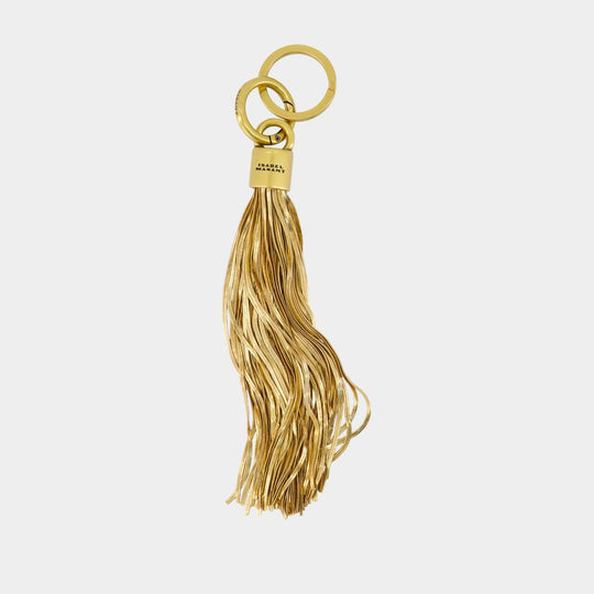 Porte Clé Tassel Chain Gz - Isabel Marant - Métal - Doré