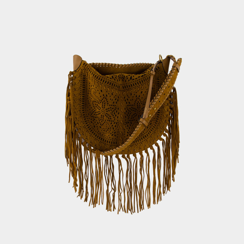 Sac À Bandoulière Oskan Soft Gd - Isabel Marant - Cuir - Marron