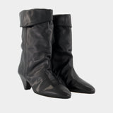 Bottes Dalby - Isabel Marant - Cuir - Noir