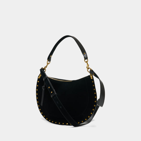 Sac Porté Épaule Oskan Soft Zip Gz - Isabel Marant - Cuir - Noir