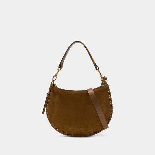 Sac Porté Épaule Oskan Soft Zip Gz - Isabel Marant - Cuir - Marron