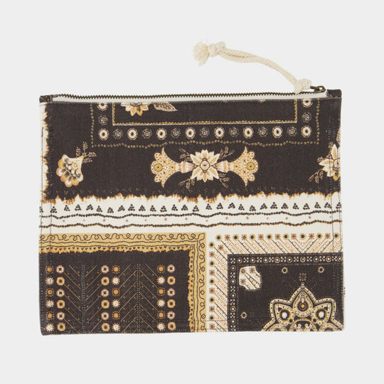 Pochette Netia Ge - Isabel Marant - Coton - Noir