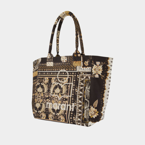 Cabas Small Yenky Ge - Isabel Marant - Coton - Noir