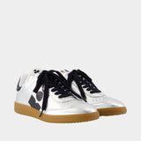 Sneakers Kaycee Ga - Isabel Marant - Cuir - Argenté