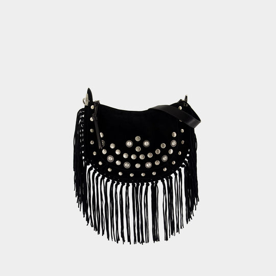 Sac À Bandoulière Kanao - Isabel Marant - Cuir - Noir