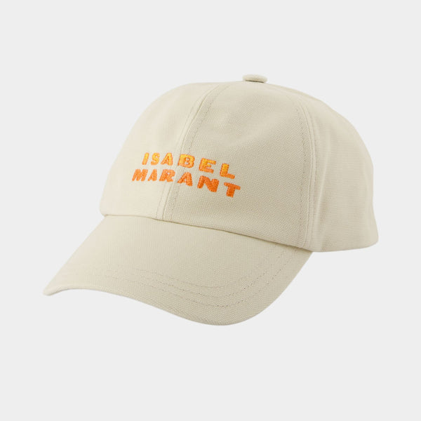 Casquette Tyron - Isabel Marant - Coton - Blanc